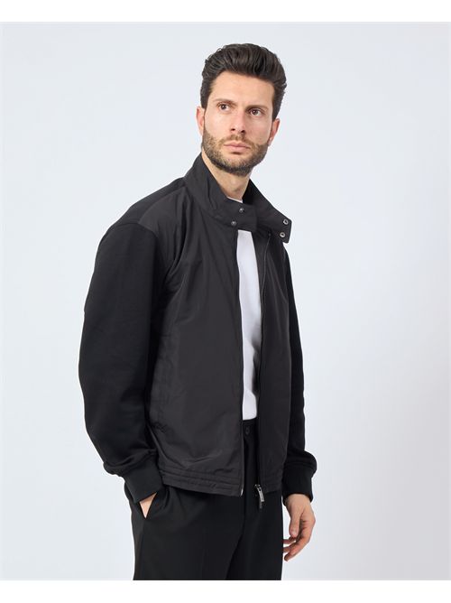 Armani Exchange men's jacket black full zip ARMANI EXCHANGE | XM000413-AF13047UC001